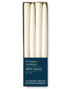Liljeholmens Christinaljus - 8-pack antikvit