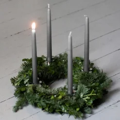 Liljeholmens Christinaljus - 8-pack ljusgrå