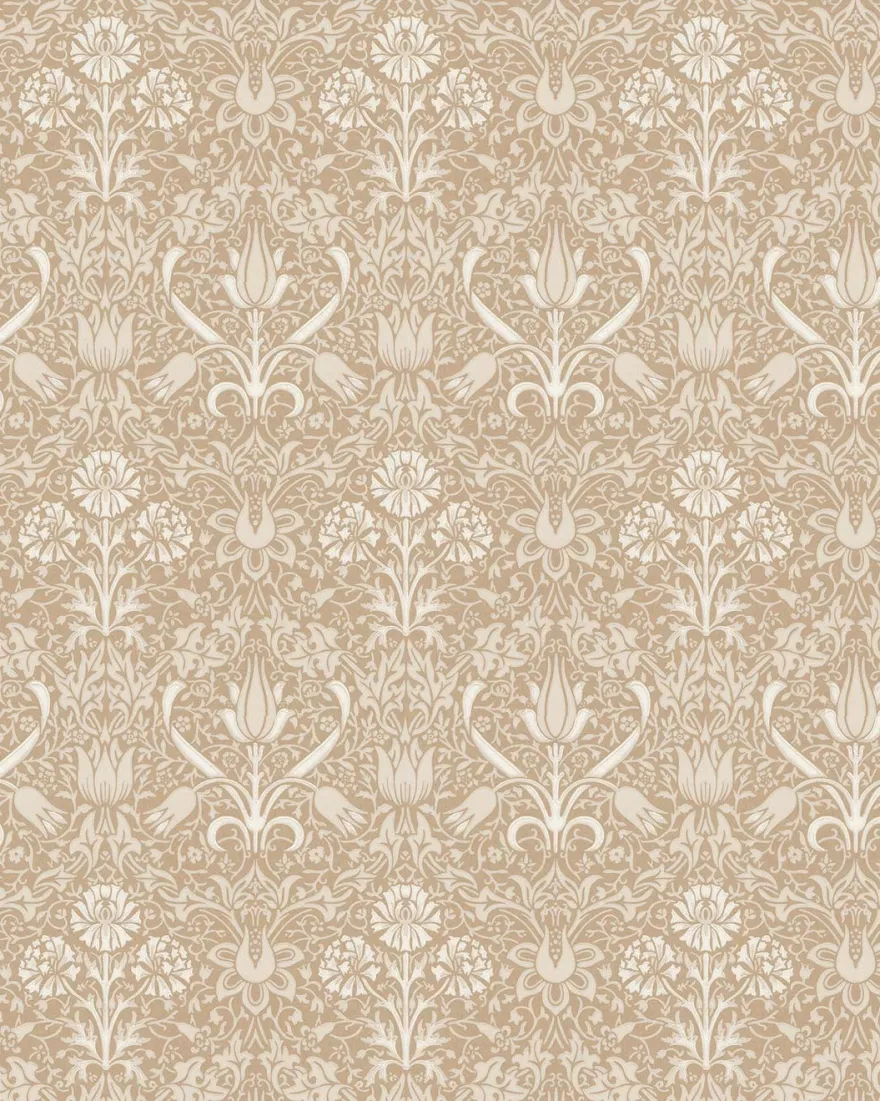 Lim & Handtryck Tapet - Florian torv/beige