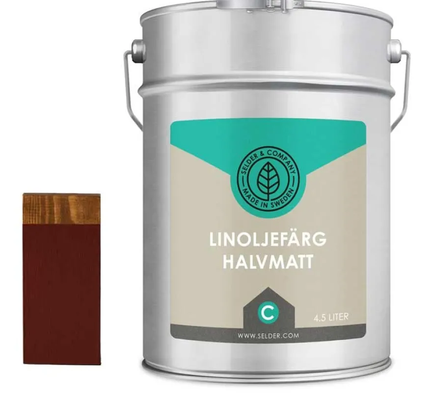 Linoljefärg Selder & Co - Engelsk röd