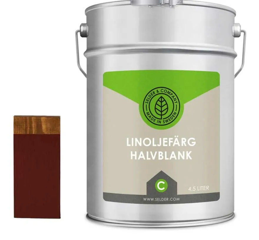 Linoljefärg Selder & Co - Engelsk röd