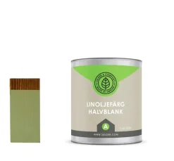 Linoljefärg Selder & Co - Lindgrön