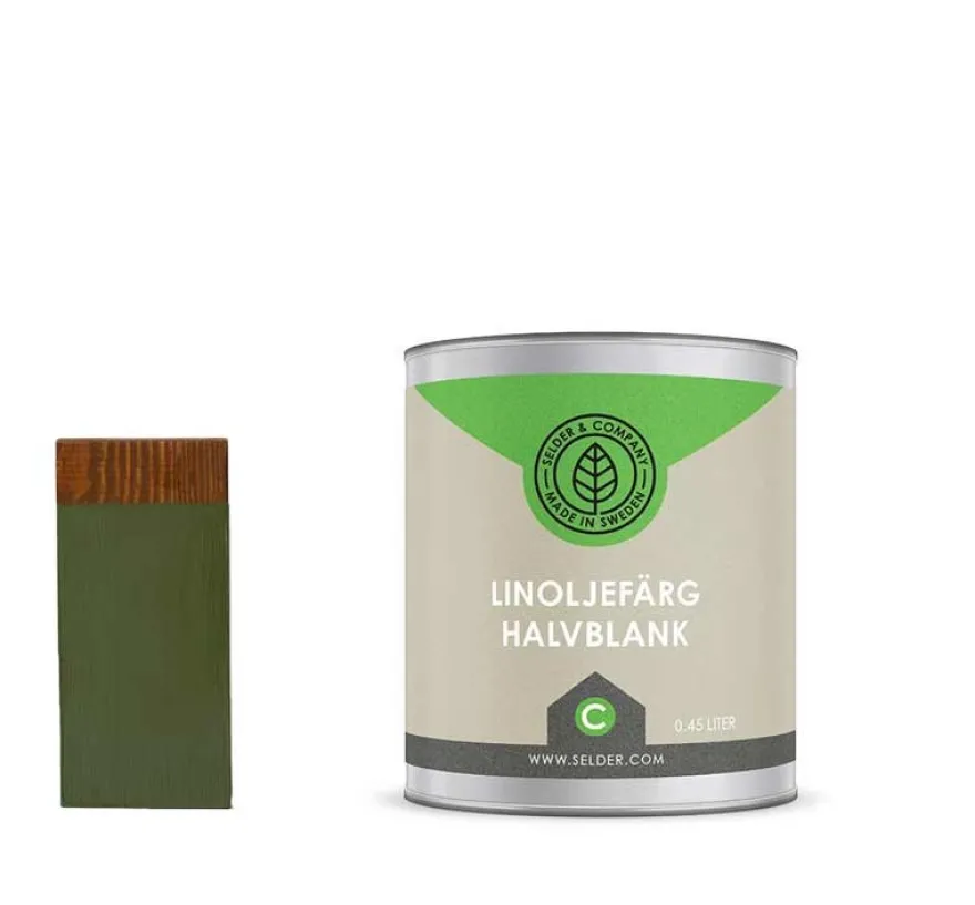 Linoljefärg Selder & Co - Mossa