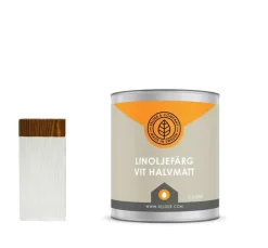Linoljefärg Selder & Co - Silvergrå