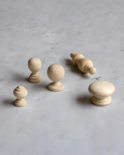 Listknopp - Svarvad 23 mm