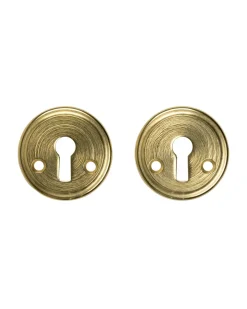 Nyckelskylt - Låsbolaget 7 mässing 48 mm