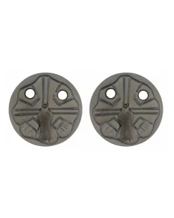 Nyckelskylt - Nationalromantik 57 mm antik