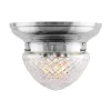 Plafond - Taklampa Frödingplafond 200 nickel, slipat klarglas