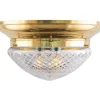 Plafond - Taklampa Frödingplafond 300 mässing, klarglas