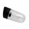 Porslinslampa IP20 - Svart/sned