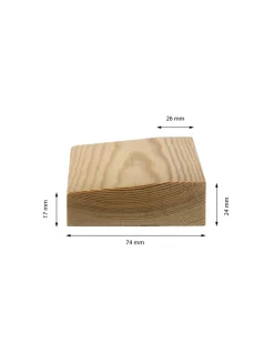 Provbit - Fodersockel - Universal 24x74 mm