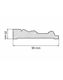 Provbit - Foder - Stil 90 mm