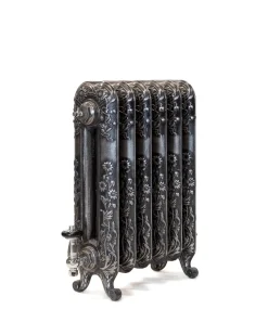 Radiatorventil termostat - Kensington krom/trä