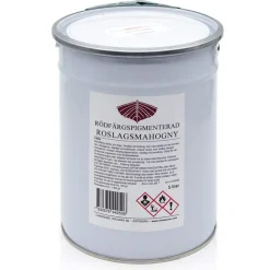 Roslagsmahogny Claessons - Röd