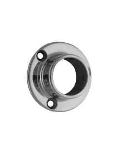 Rörhållare krom 25 mm - Väggfäste
