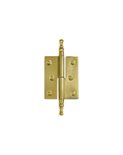 Skåpgångjärn - Knopp mässing 92 x 39 mm