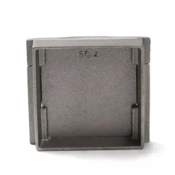 Sotlucka Gjutjärn - 125 mm, skjutbar