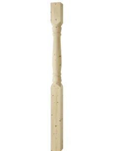 Svarvad pelare - Stolpe gran 2500 x 170 mm