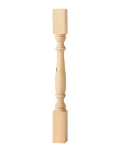 Svarvad stolpe - Furu 700 x 65 mm