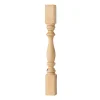 Svarvad stolpe - Furu 500 x 53 mm