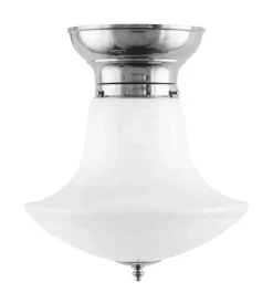 Taklampa - Frödingplafond 100 nickel, klottrattskärm