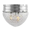 Taklampa - Heidenstamplafond 200 nickel, klarglas