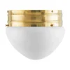 Taklampa - Heidenstamplafond 200 mässing, opalvit