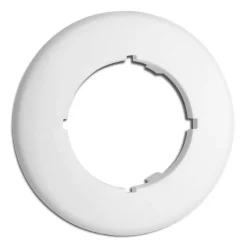 Täckkåpa rund för dimmer, TV/radio & datajack duroplast - THPG infällt