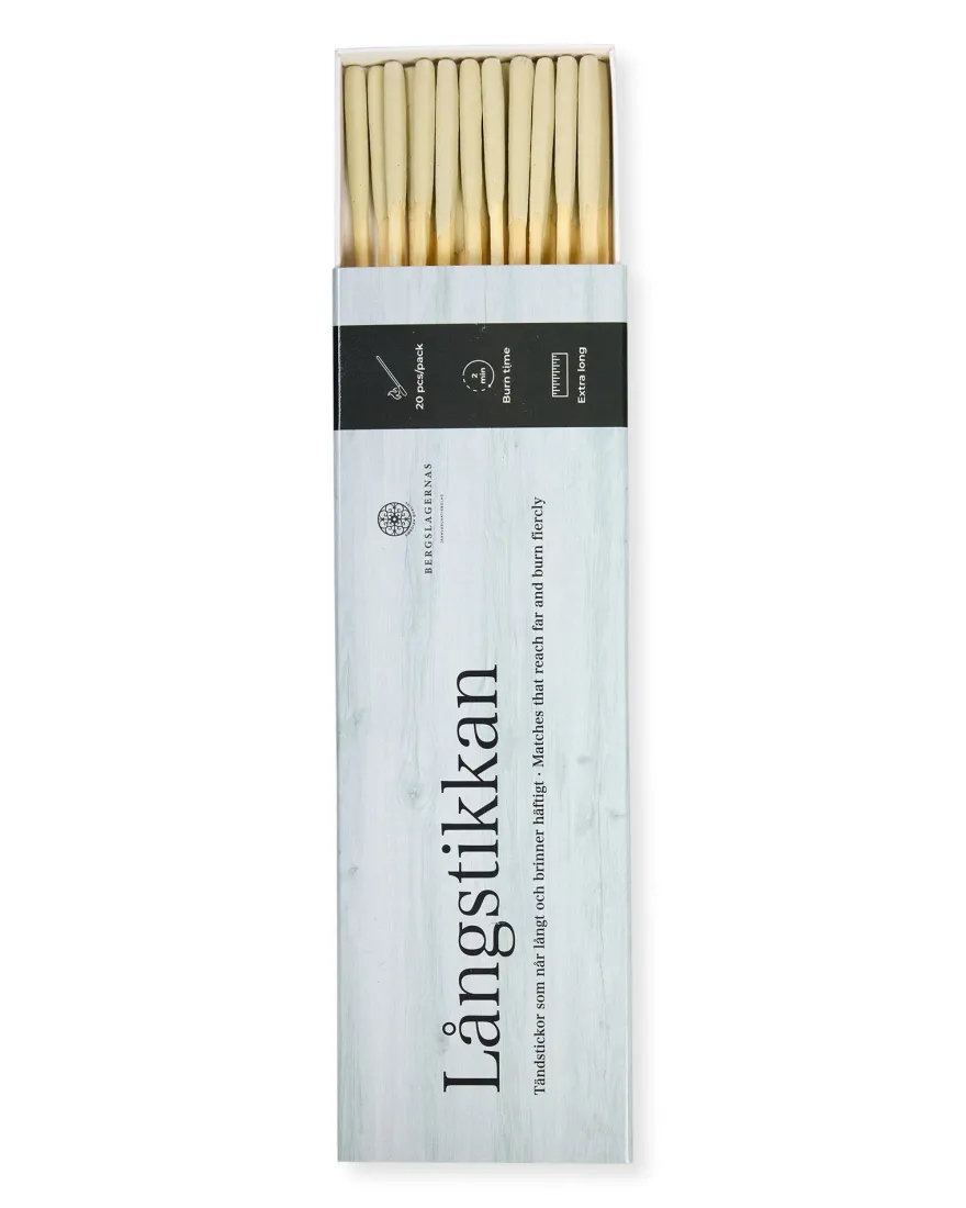 Tändsticksask Långstikkan - Tändstickor