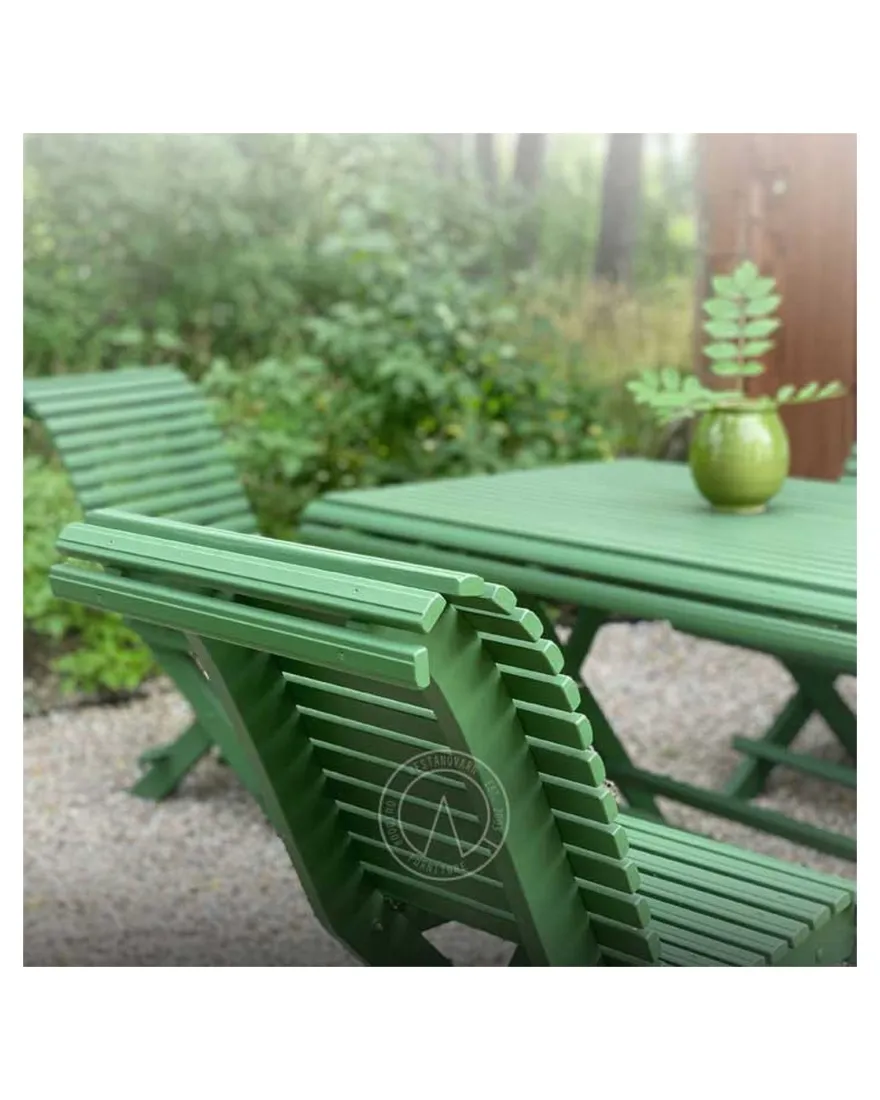 Trädgårdsbord Sundborn - Sekelskifte, hopfällbart