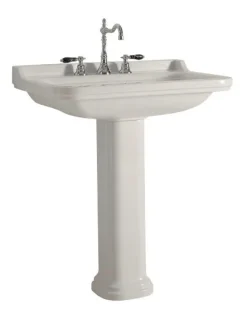 Tvättställ Art Deco 80 cm, piedestal