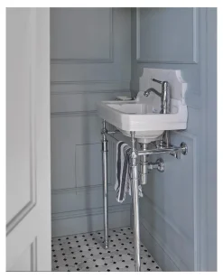 Tvättställ - Burlington Edwardian JR 51 cm med kromställning