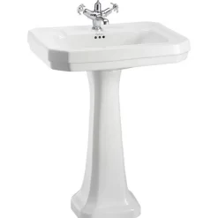 Tvättställ - Burlington Victorian 61 cm med piedestal