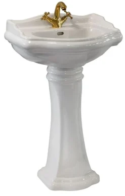 Tvättställ Camden - 55 cm, piedestal
