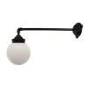 Utomhuslampa - Gårdslampa 90° rak koppling