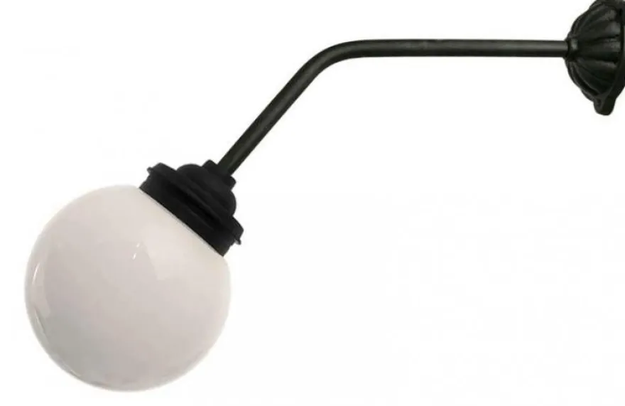 Utomhuslampa - Gårdslampa 45° rak lång