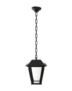 Utomhuslampa - Lykthus med kedja & glasbotten L4