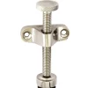 Vädringsbeslag - Fönsterhållare 75 mm nickel