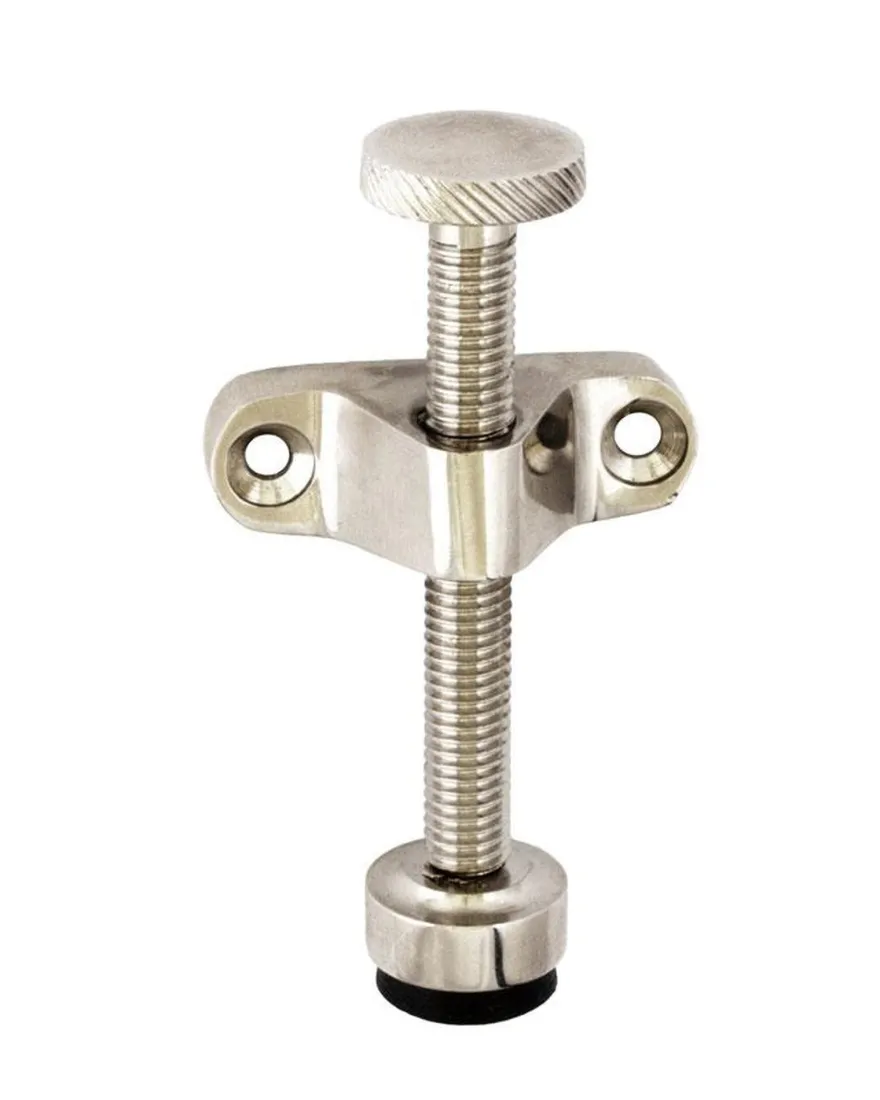 Vädringsbeslag - Fönsterhållare 75 mm nickel
