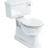WC - Burlington dolt S-lås, smal cistern
