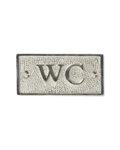 WC-skylt - Nickel