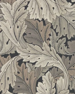 William Morris & Co. Tapet - Acanthus Charcoal/Grey
