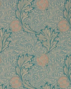 William Morris & Co. Tapet - Apple indigo antique