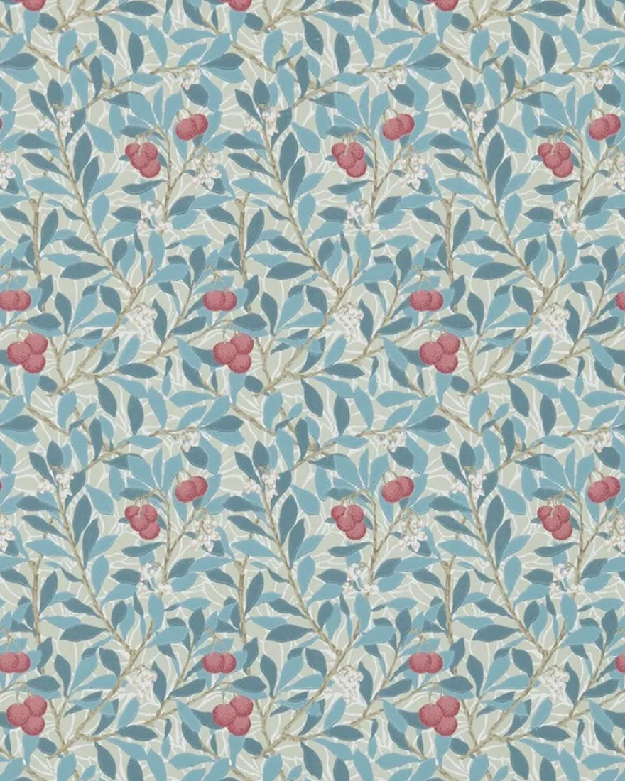 William Morris & Co. Tapet - Arbutus Woad/Russet