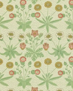 William Morris & Co. Tapet - Daisy Artichoke/Plaster