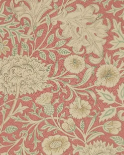 William Morris & Co. Tapet - Double Bough carmine red