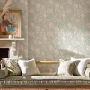 William Morris & Co. Tapet - Double Bough teal rose