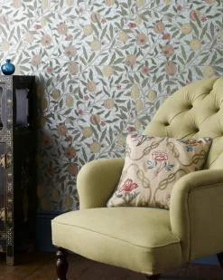 William Morris & Co. Tapet - Fruit Slate/Thyme