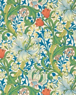 William Morris & Co. Tapet - Golden Lily Twister