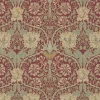 William Morris & Co. Tapet - Honeysuckle & Tulip Red/Gold